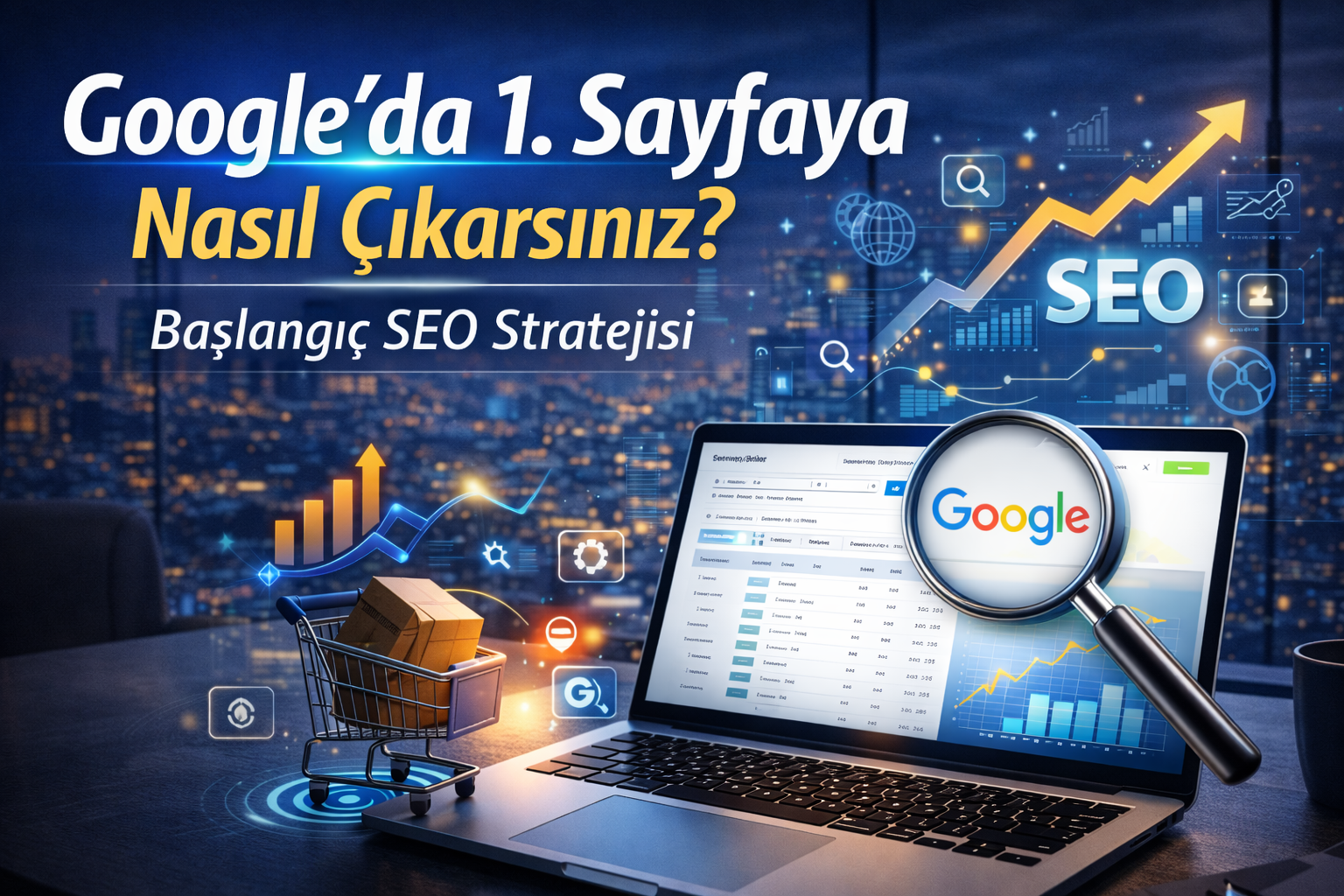 Google’da 1. Sayfaya Nasıl Çıkarsınız? Başlangıç SEO Stratejisi | WebTuran | 2026